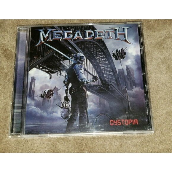 MEGADETH cd DYSTOPIA - Picture 1 of 3